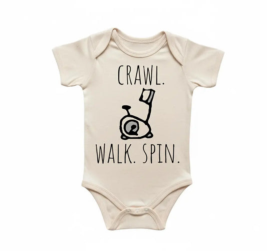 Spin Bike Newborn Baby Onesie® Onesie®