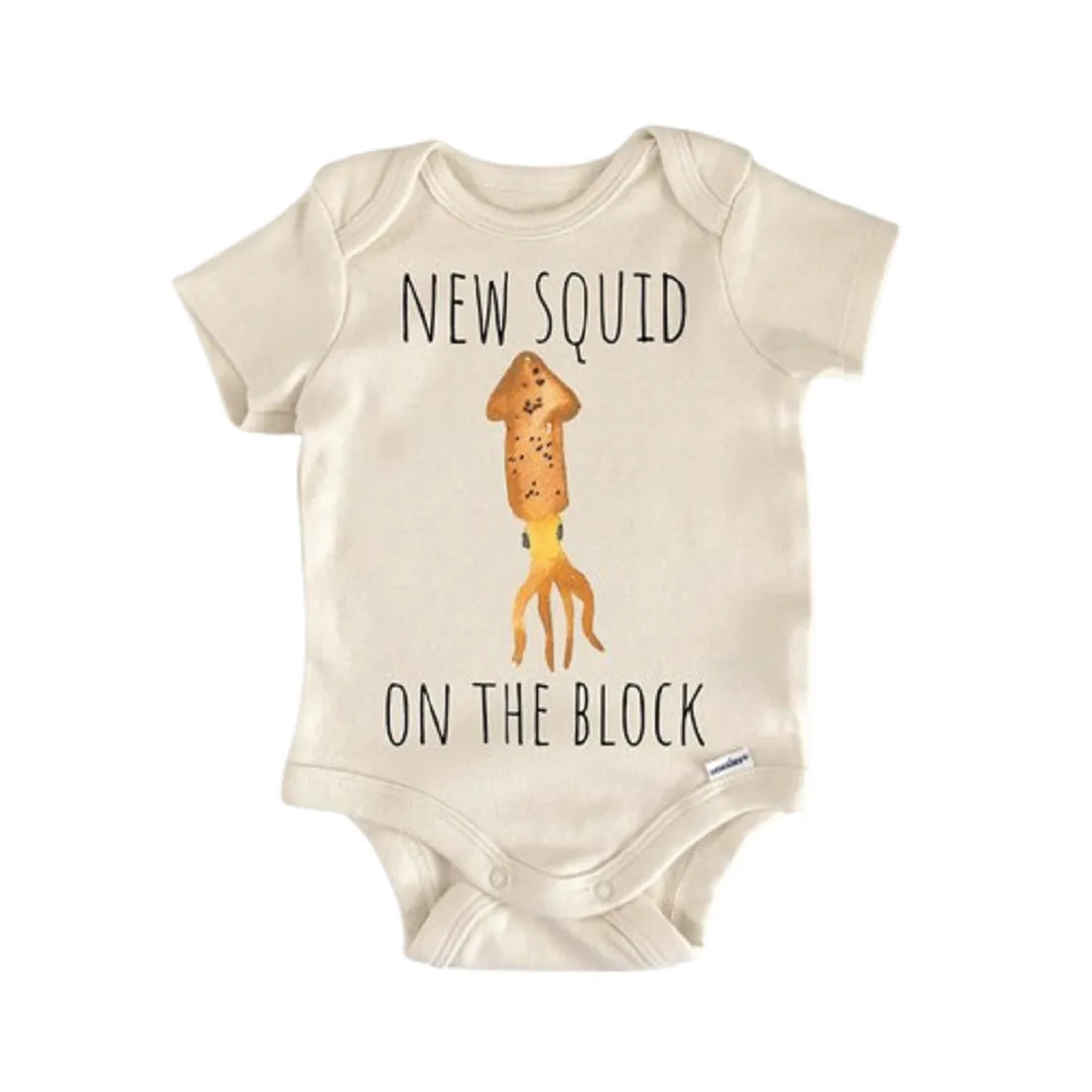 Squid Octopus Nautical Newborn Baby Onesie® Onesie®