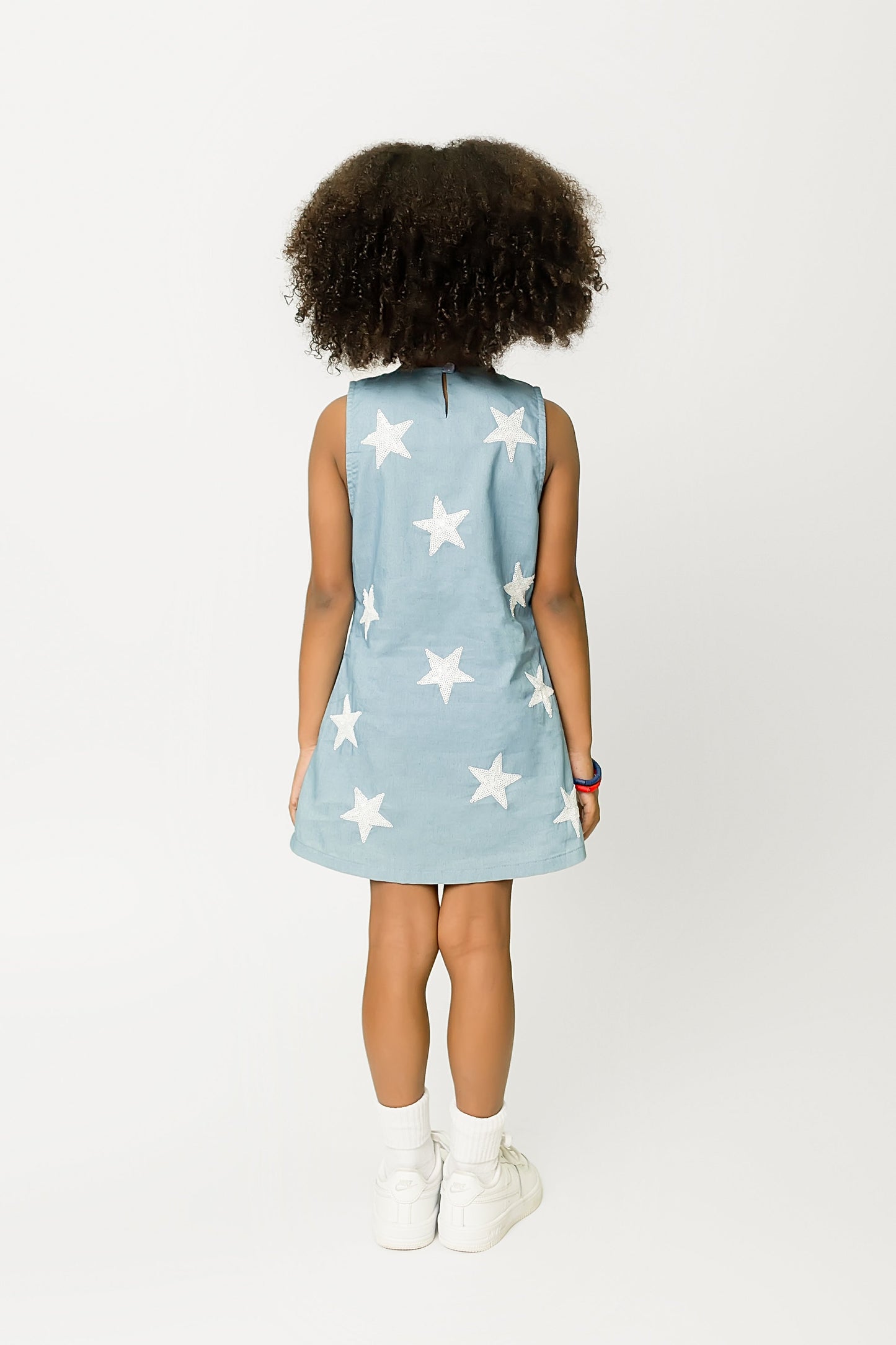 Stars Denim Dress