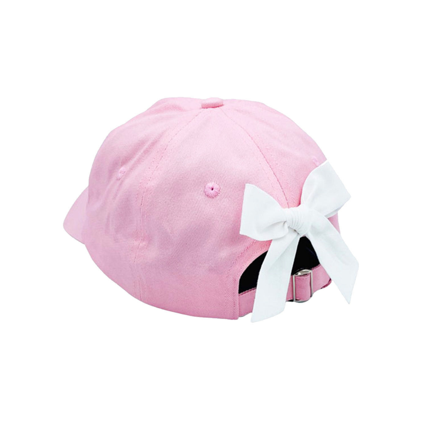 Strawberry Bow Baseball Hat – Pink, Youth & Baby | Inspired by the Ponchatoula Strawberry Festival