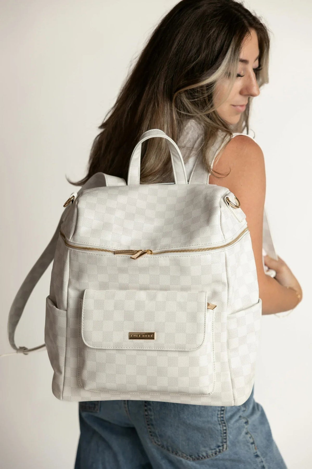 Montecito Diaper Bag Checkered