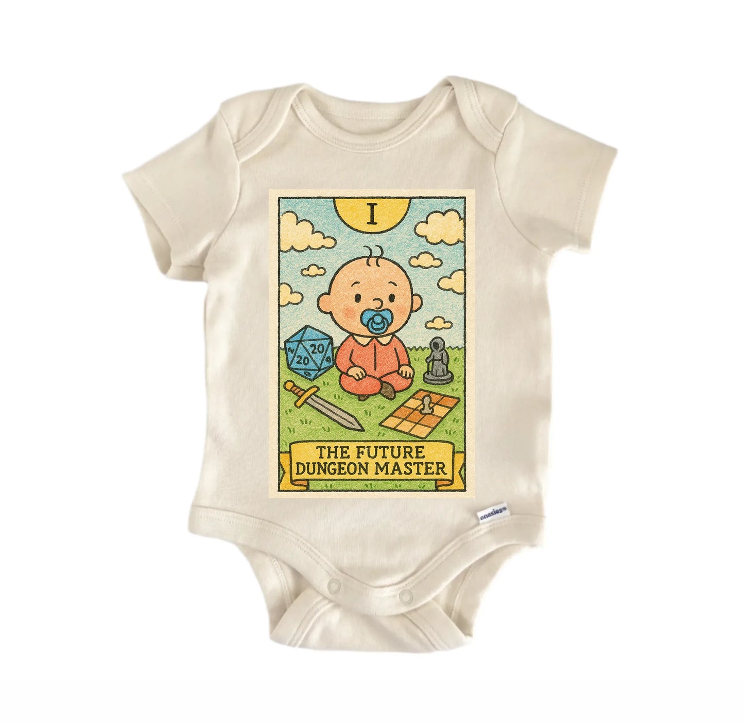 Tabletop Game Dungeon Newborn Baby Onesie® Onesie®