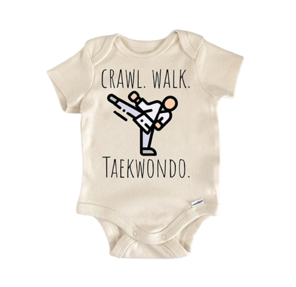 Taekwondo Martial Arts Newborn Baby Onesie® Onesie®