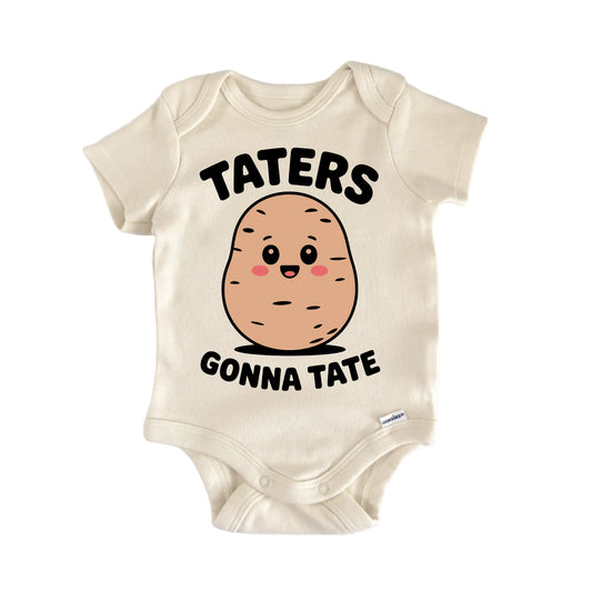 Taters Tate Potato Spud Newborn Baby Onesie®
