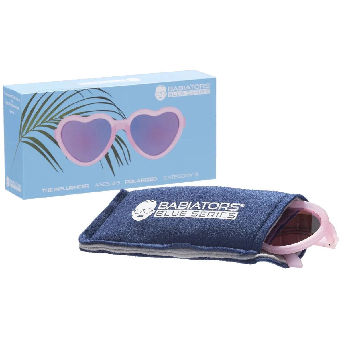 The Influencer - Heartshaped  Polarized with Mirrored Lenses