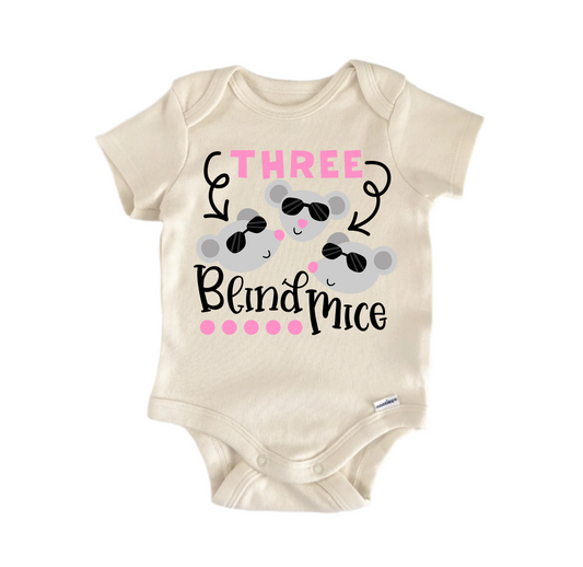 Three Blind Mice Nursery Newborn Baby Onesie® Onesie®