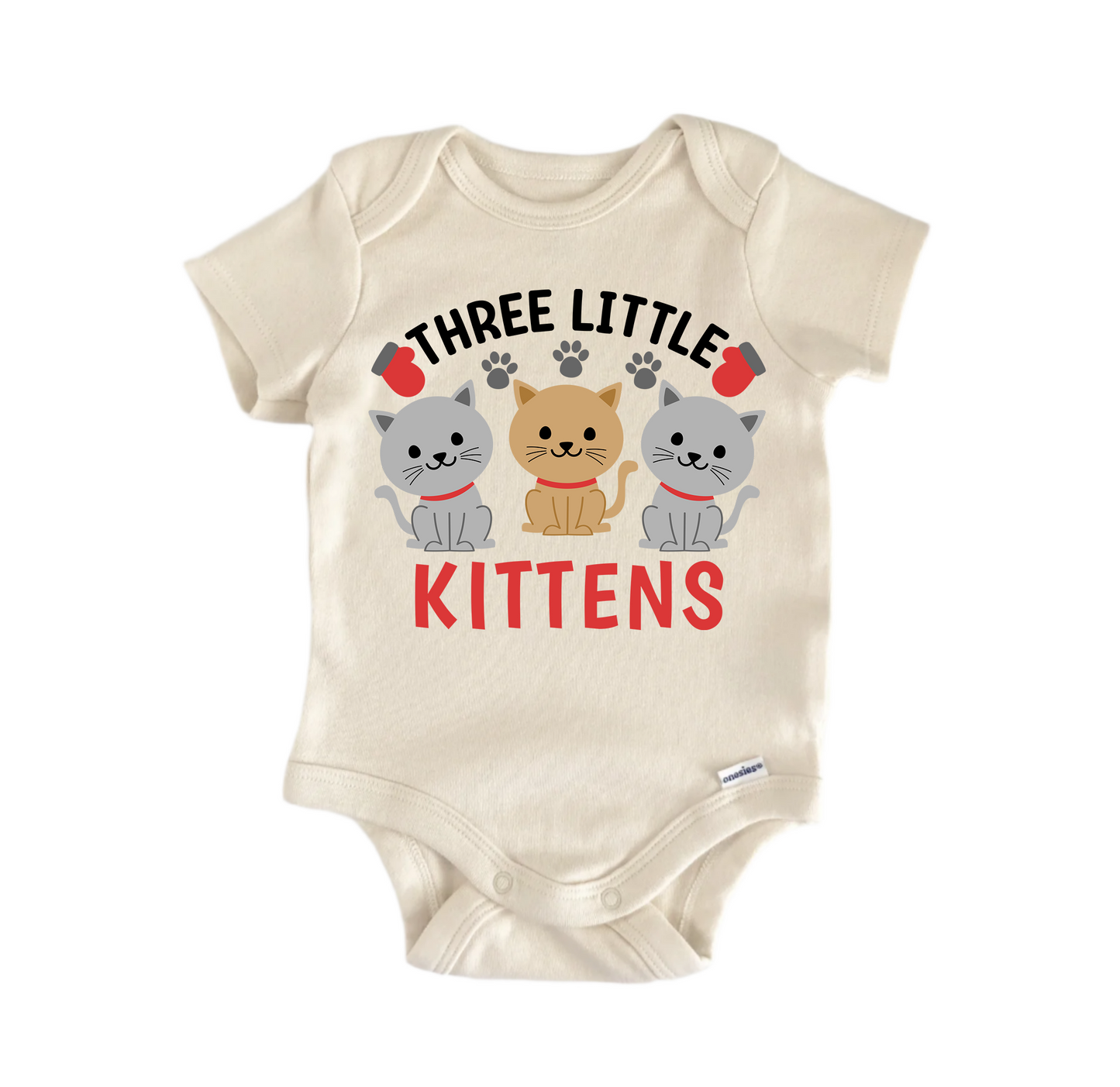 Three Kittens Nursery Newborn Baby Onesie® Onesie®
