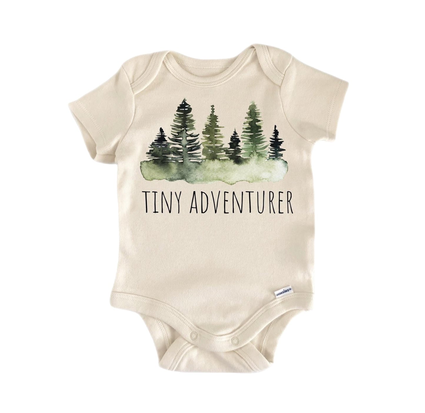 Tiny Adventurer Forrest Newborn Baby Onesie® Onesie®