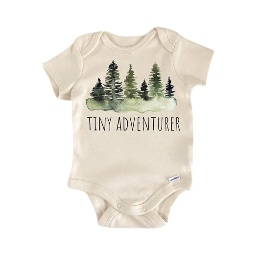 Tiny Adventurer Forrest Newborn Baby Onesie®