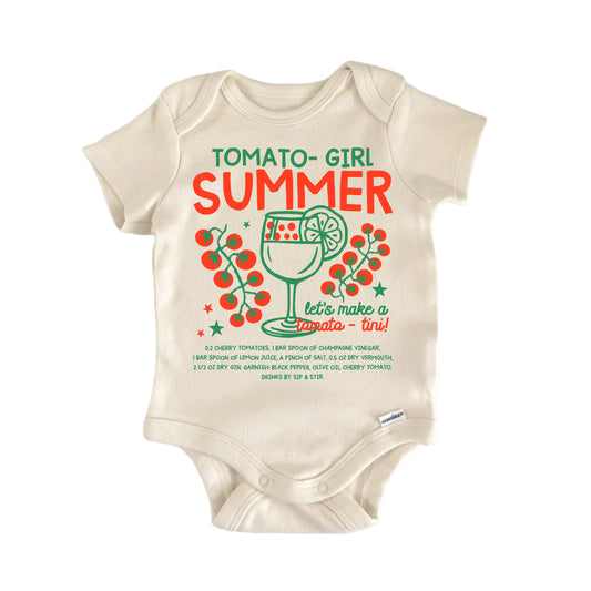 Tomato Cocktail Newborn Baby Onesie®