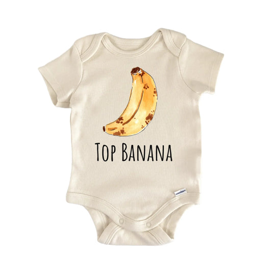 Top Banana Fruit Florida Newborn Gift Baby Bodysuit