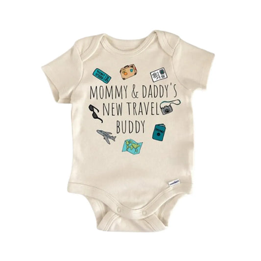 Travel Adventure Airplane Newborn Baby Onesie®