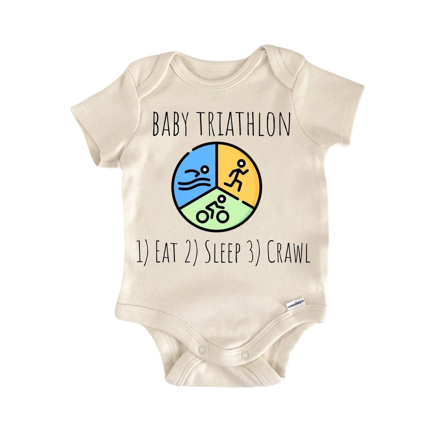 Triathlon Newborn Baby Onesie® Onesie®