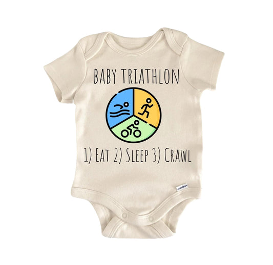 Triathlon Newborn Baby Onesie® Onesie®