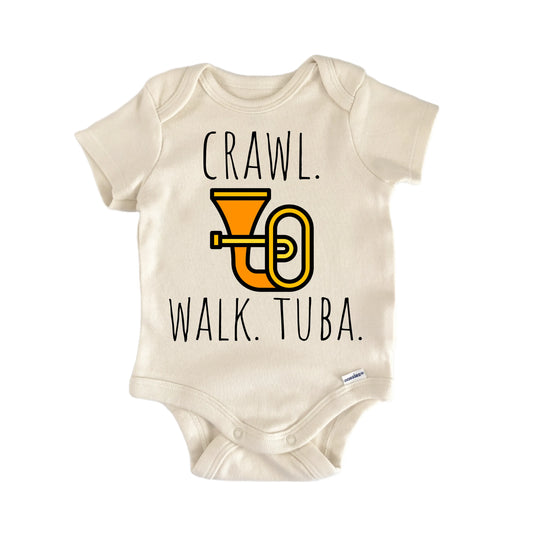 Tuba Brass Instrument Newborn Baby Onesie®