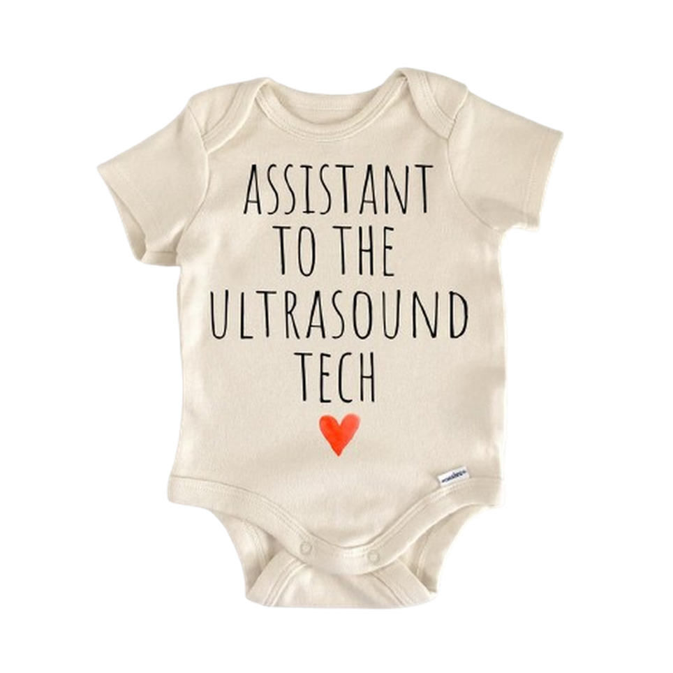 Ultrasound Sonogram Tech Newborn Baby Onesie® Onesie®