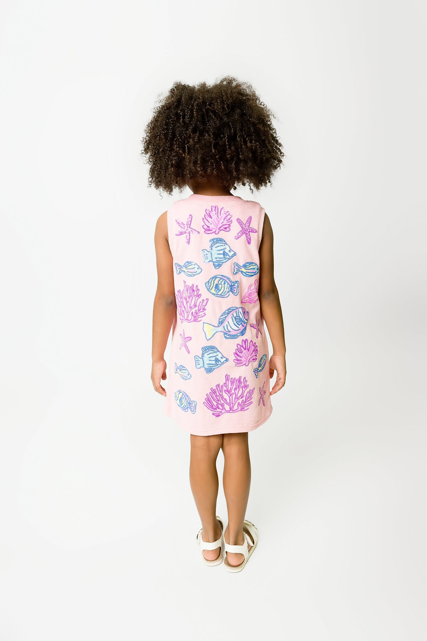 Under the Sea Dress - Light Pink
