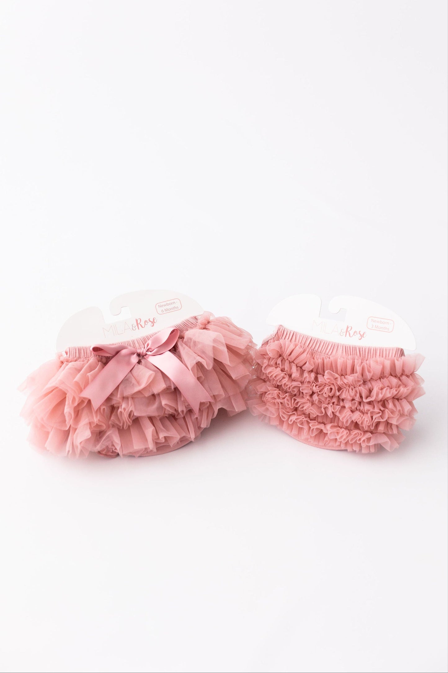 Vintage Pink Ruffle Bum Bloomer Ruffle Bloomer - back view