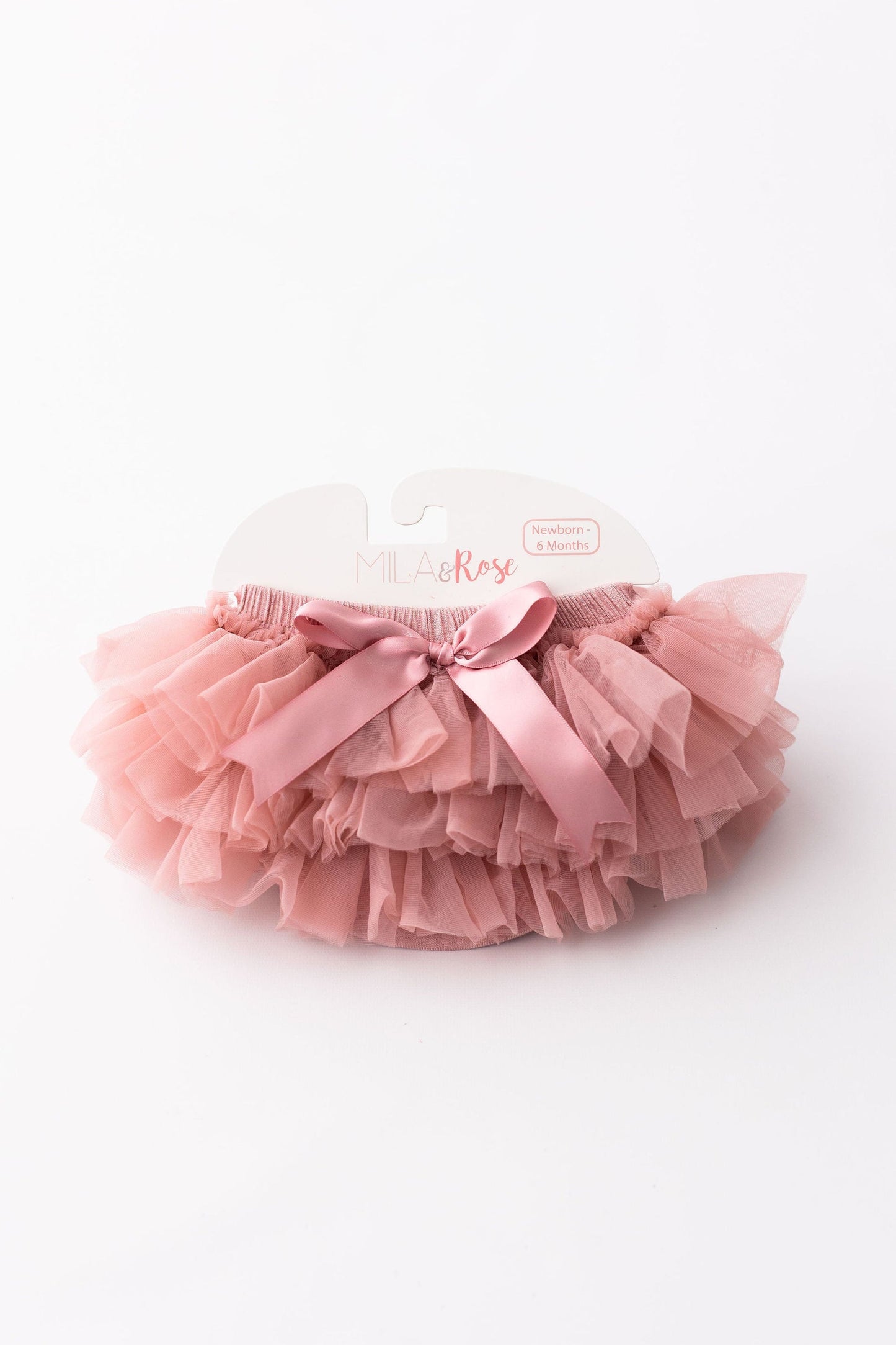 Vintage Pink Ruffle Tutu Bloomer - front view