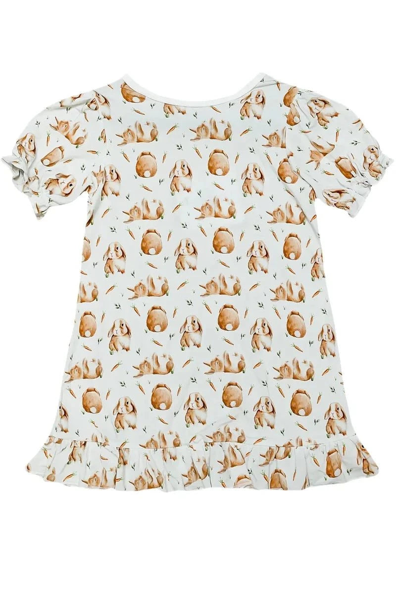 Vintage Bamboo Bunny Play Dress