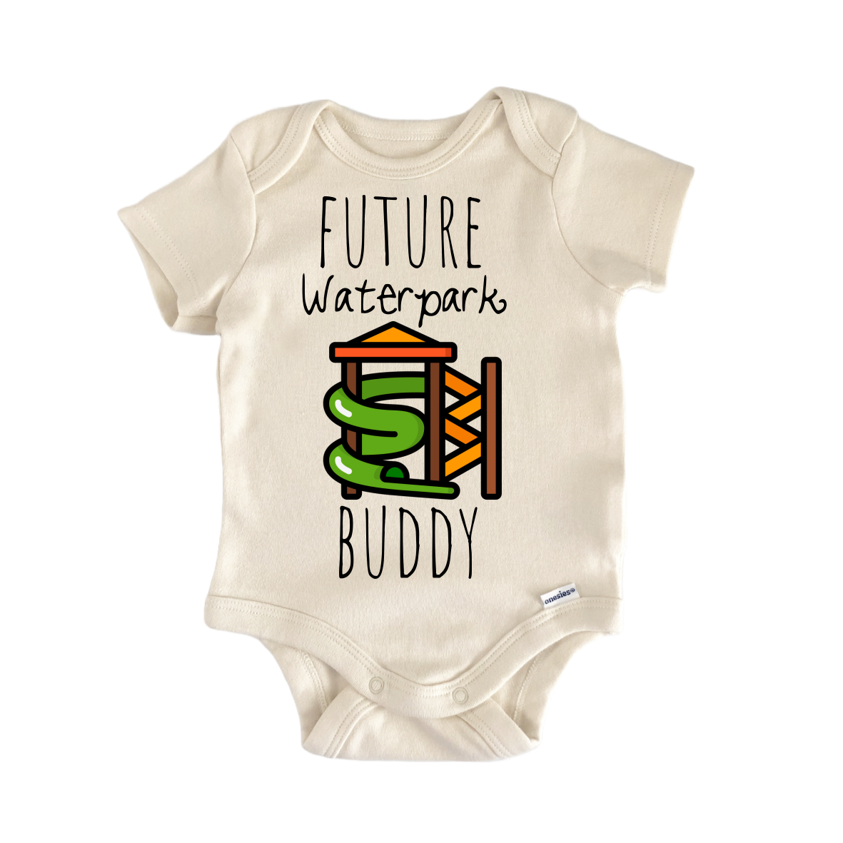 Water Park Theme Newborn Baby Onesie® Onesie®