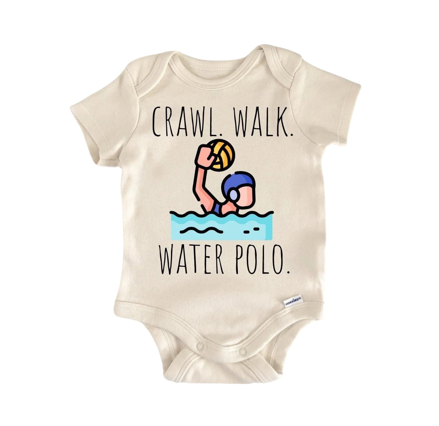 Water Polo Swimming Newborn Baby Onesie® Onesie®