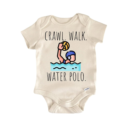 Water Polo Swimming Newborn Baby Onesie®