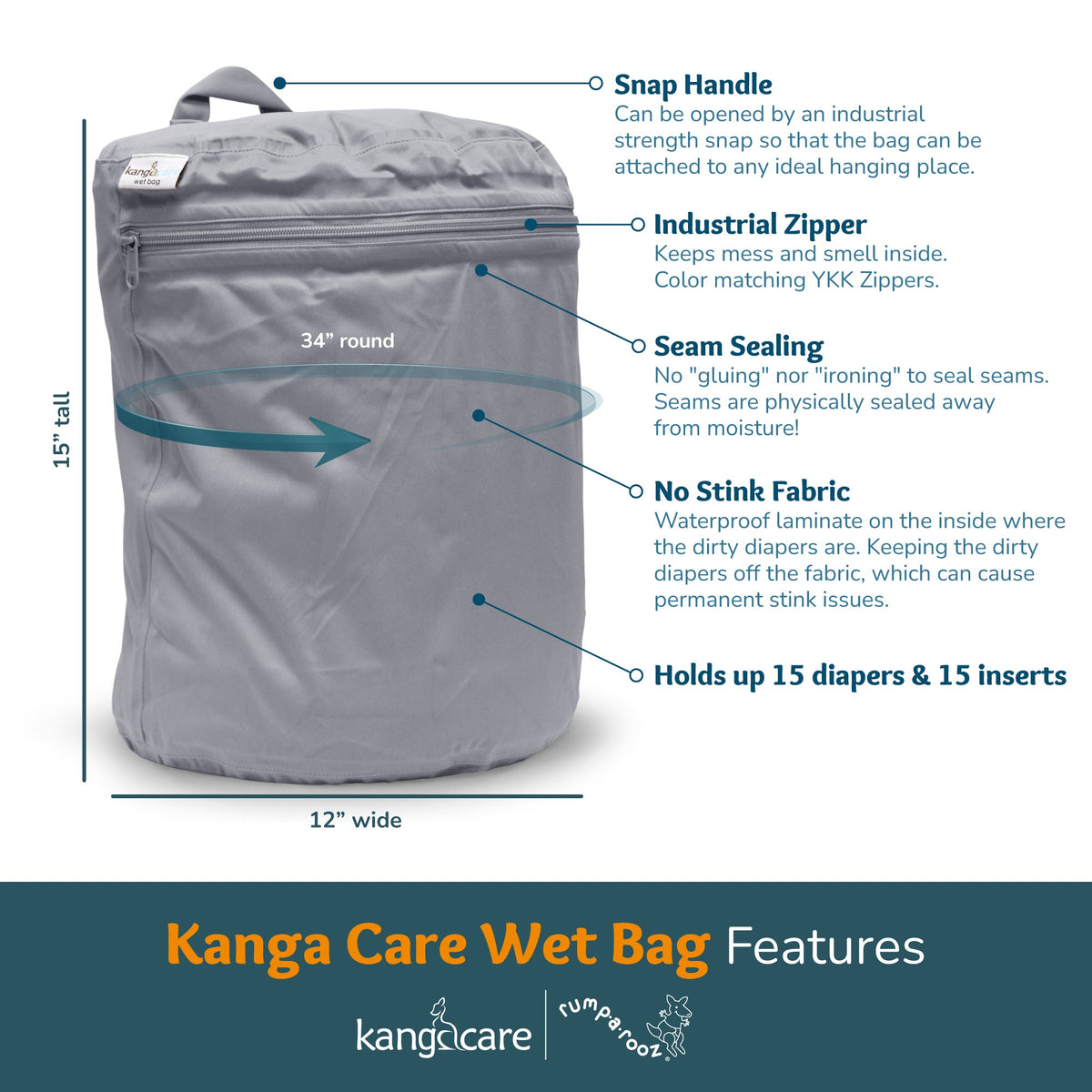 Kanga Care Wet Bag - Shine Bright