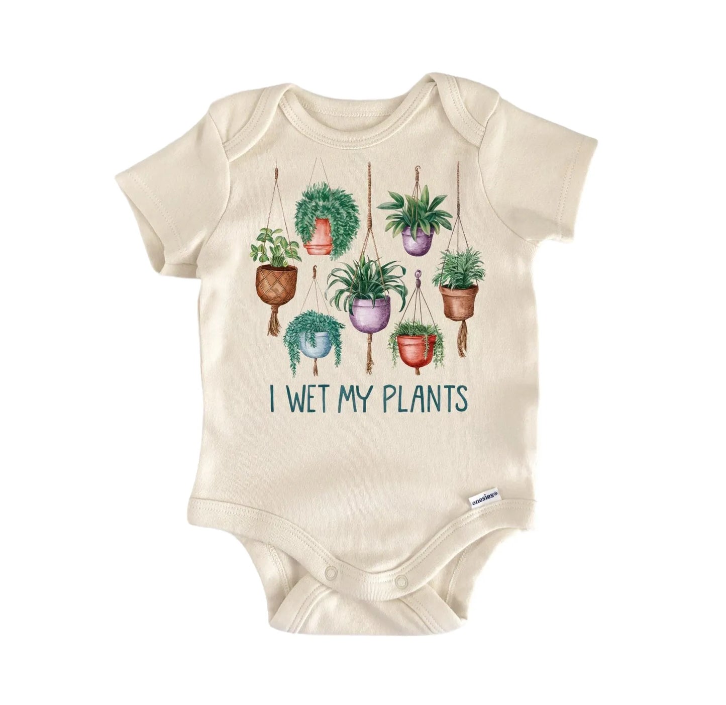 Wet My Plants Gardener Newborn Baby Onesie® Onesie®