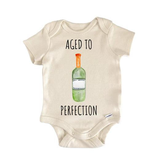 Winery Grapes Vineyard Aged Infant Gift Baby Bodysuit