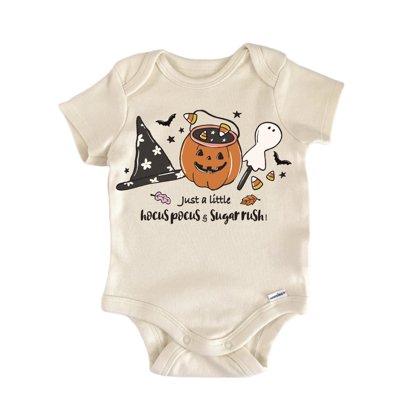 Witch Hat Trick Or Treat Newborn Baby Onesie® Onesie®