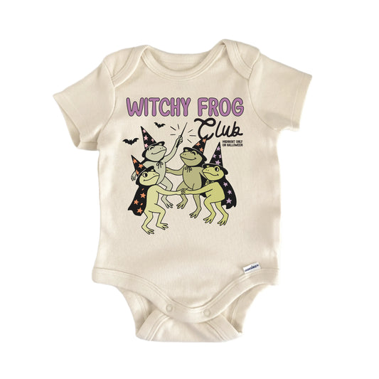 Witchy Frog Club Newborn Baby Onesie®