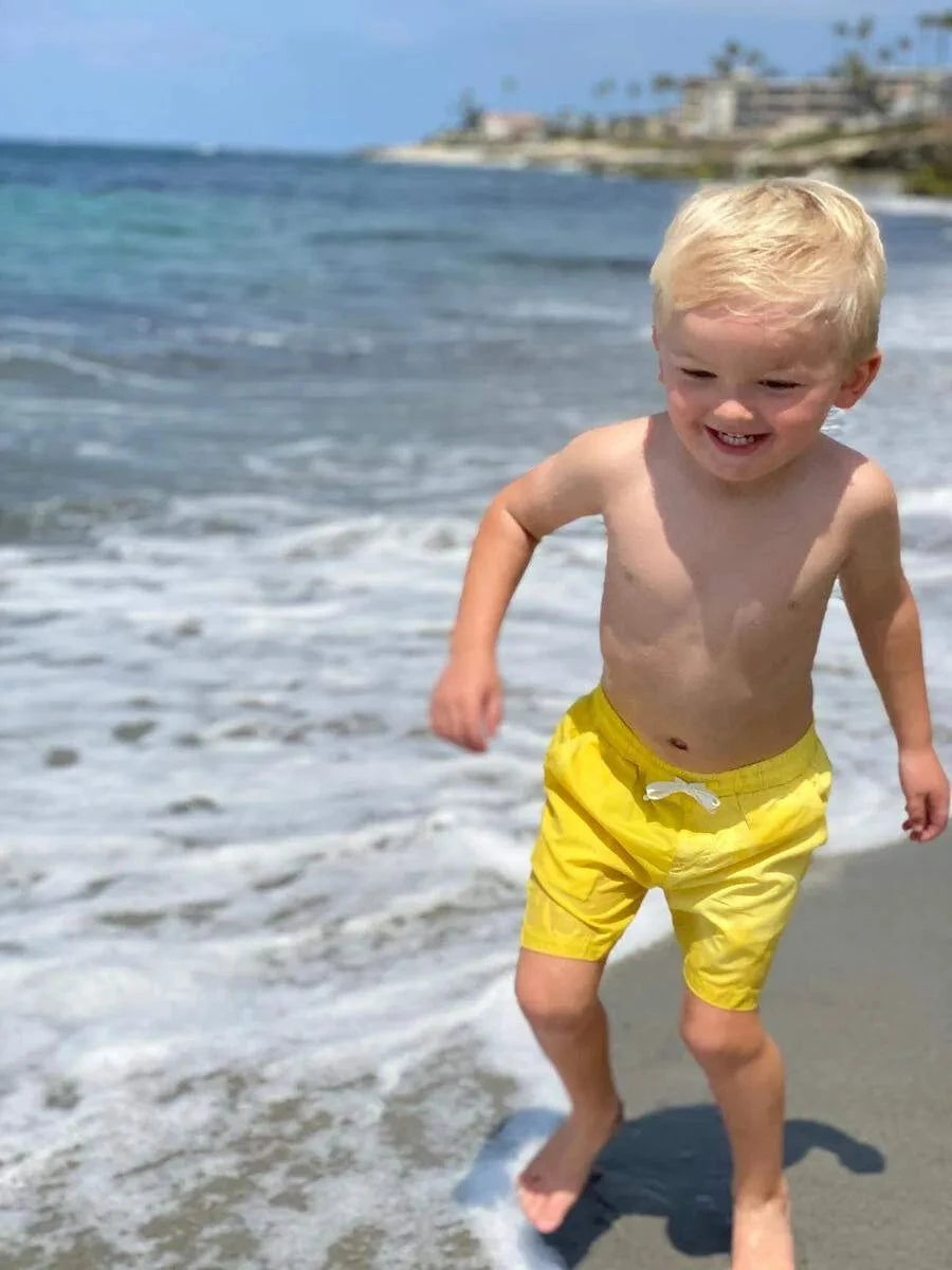 Yellow Swim Shorts