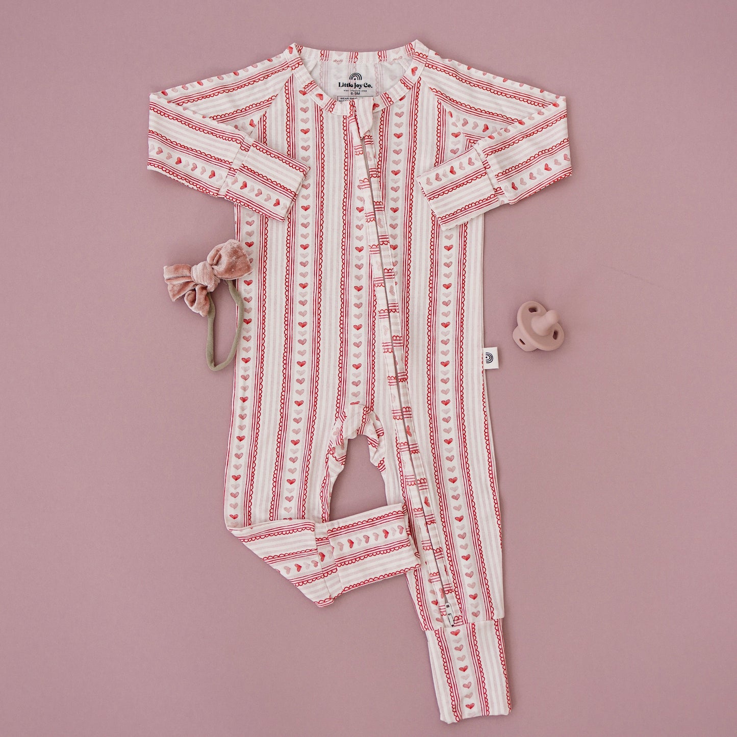 Laced with Love Bamboo Zippy Pajamas