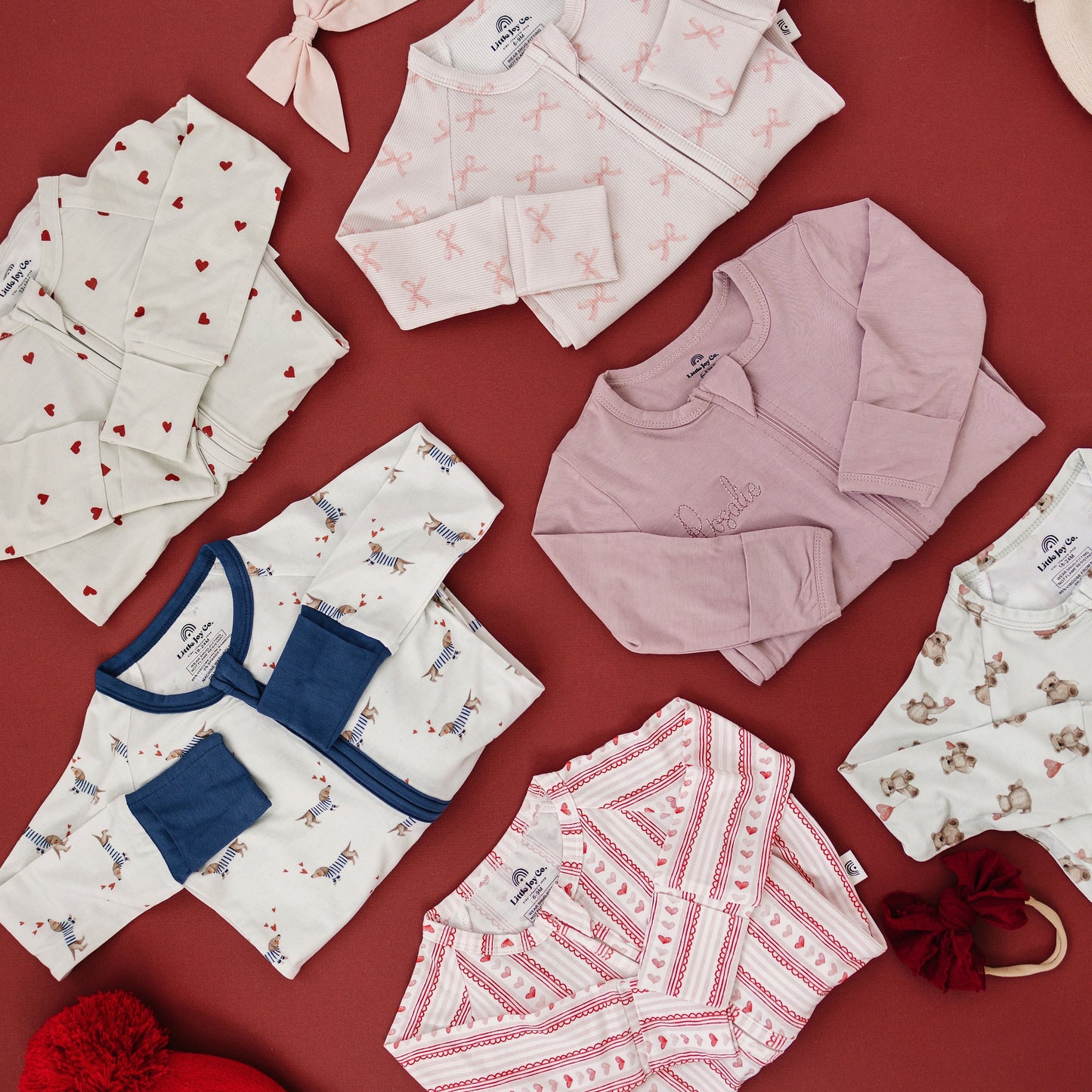 Puppy Love Bamboo Zippy Pajamas