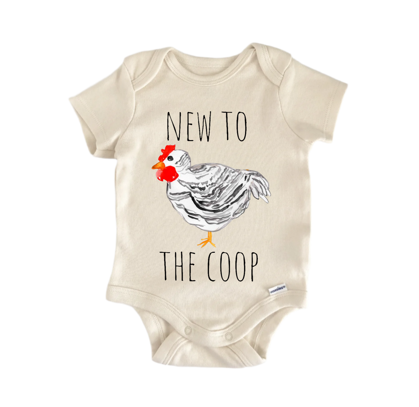 Chicken Farm Barn Animal Newborn Baby Onesie® Onesie®