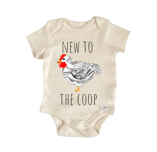 Chicken Farm Barn Animal Newborn Baby Onesie® Onesie®