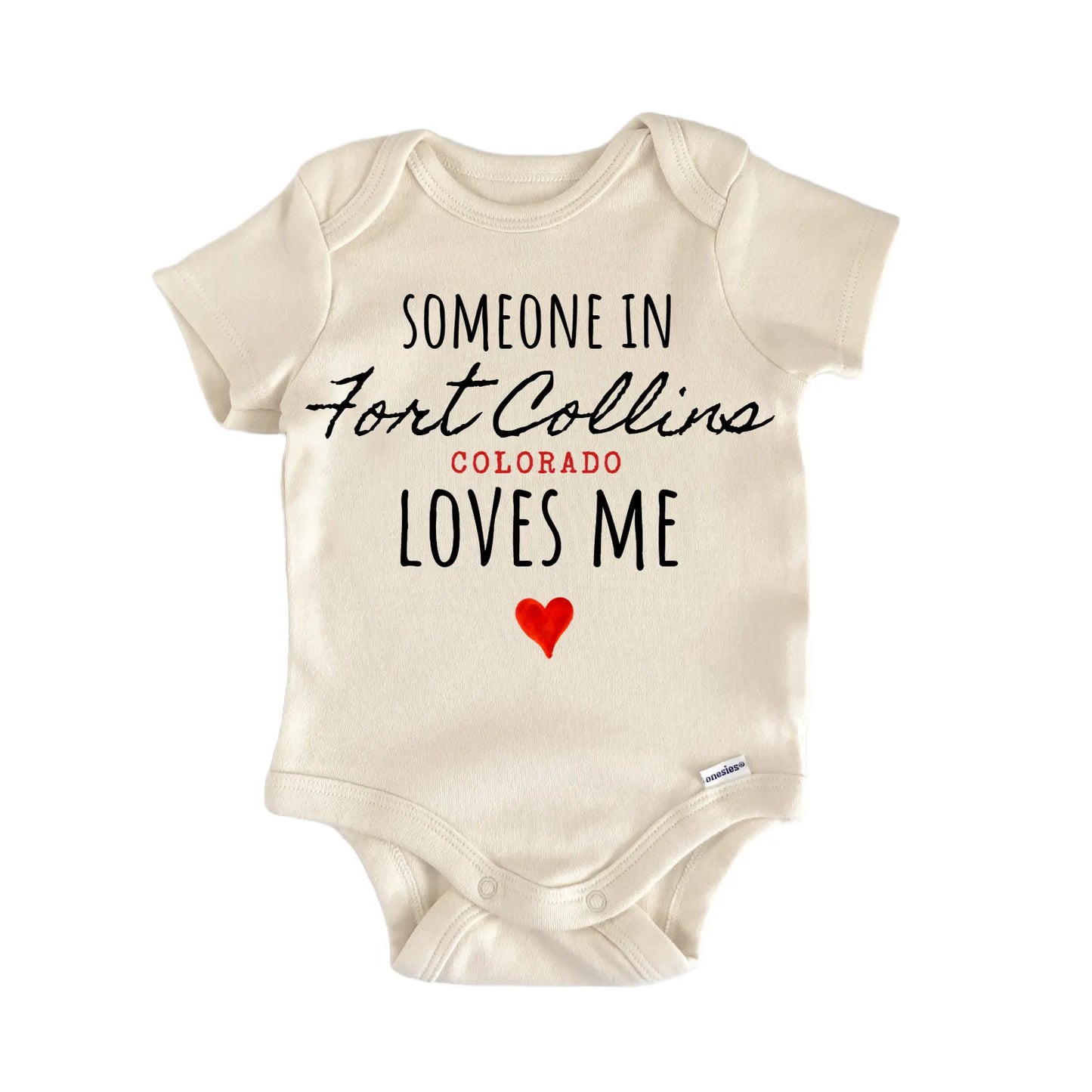 Fort Collins Colorado Baby Gift Baby Bodysuit