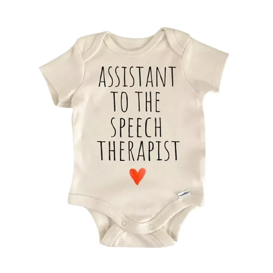 Speech Slp Therapy Newborn Baby Onesie® Onesie®