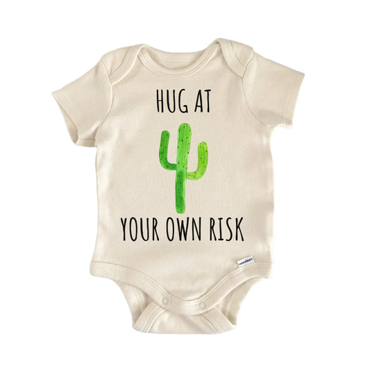 Cactus Hug Desert Succulent Baby Gift Baby Bodysuit