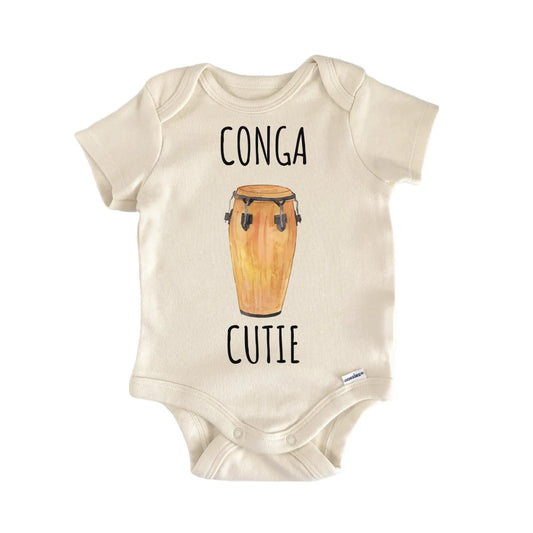 Conga Drummer Baby Gift Baby Bodysuit
