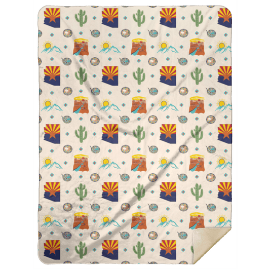 Arizona Plush Throw Blanket 60x80