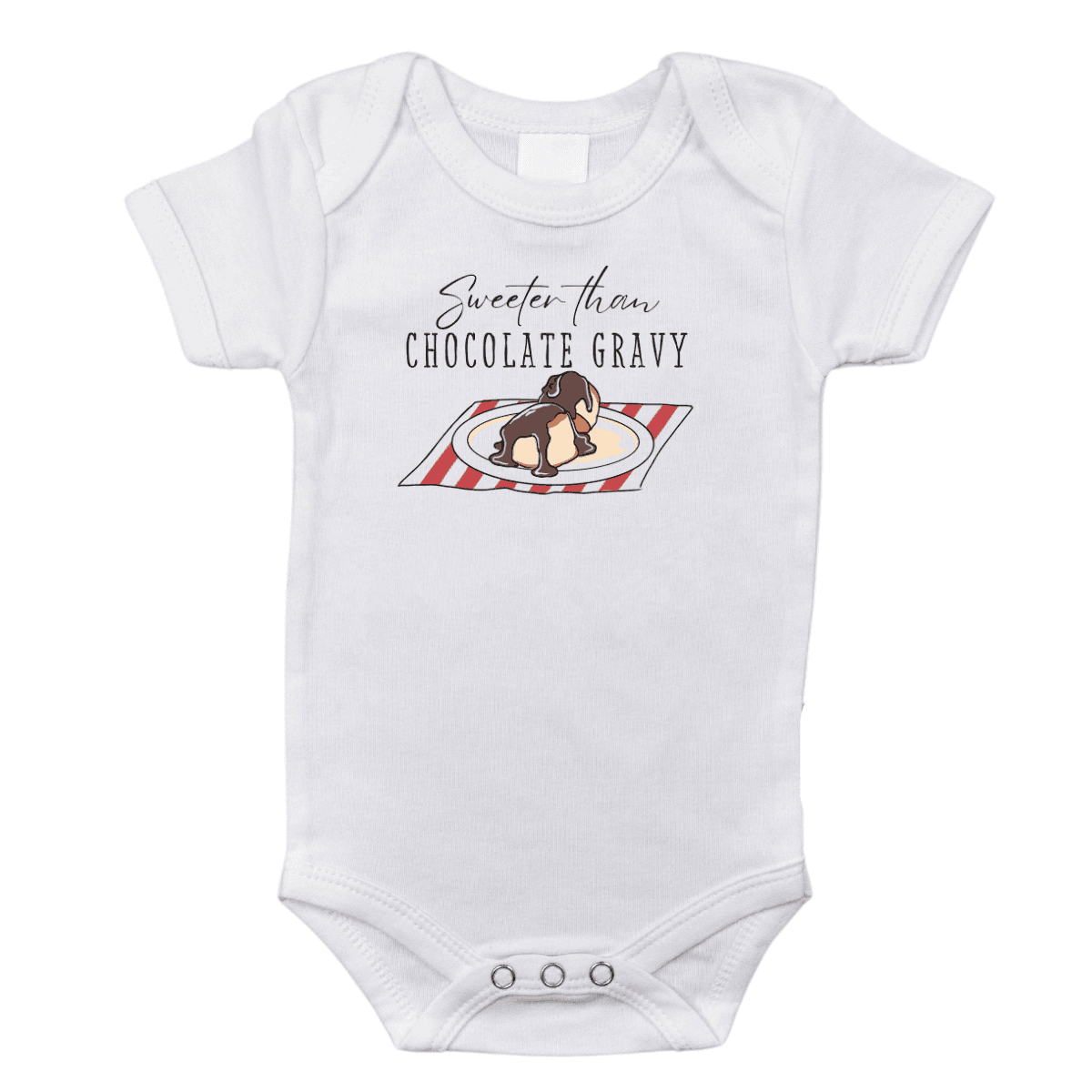 Arkansas Chocolate Gravy Baby Onesie
