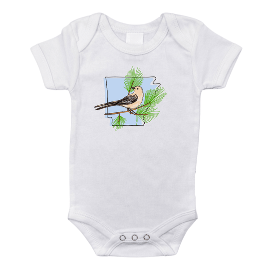 Arkansas Pine Baby Onesie