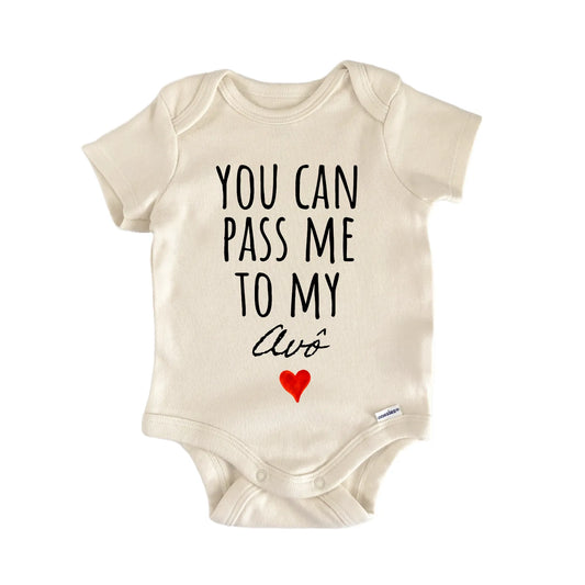Avó Announcement Baby Gift Baby Bodysuit