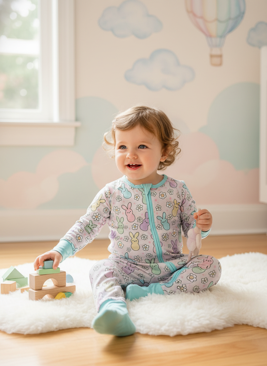 Bamboo Bunny Zippie