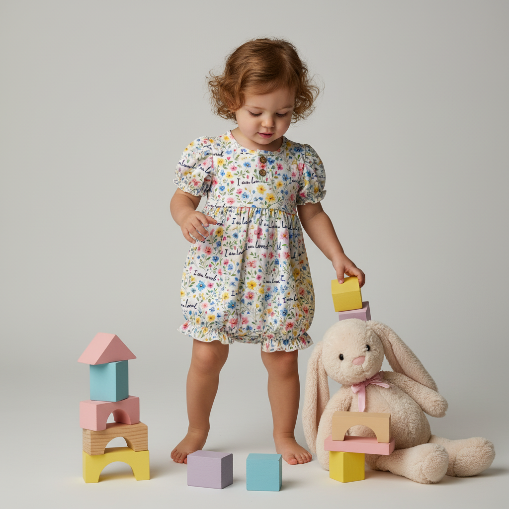 I am loved romper
