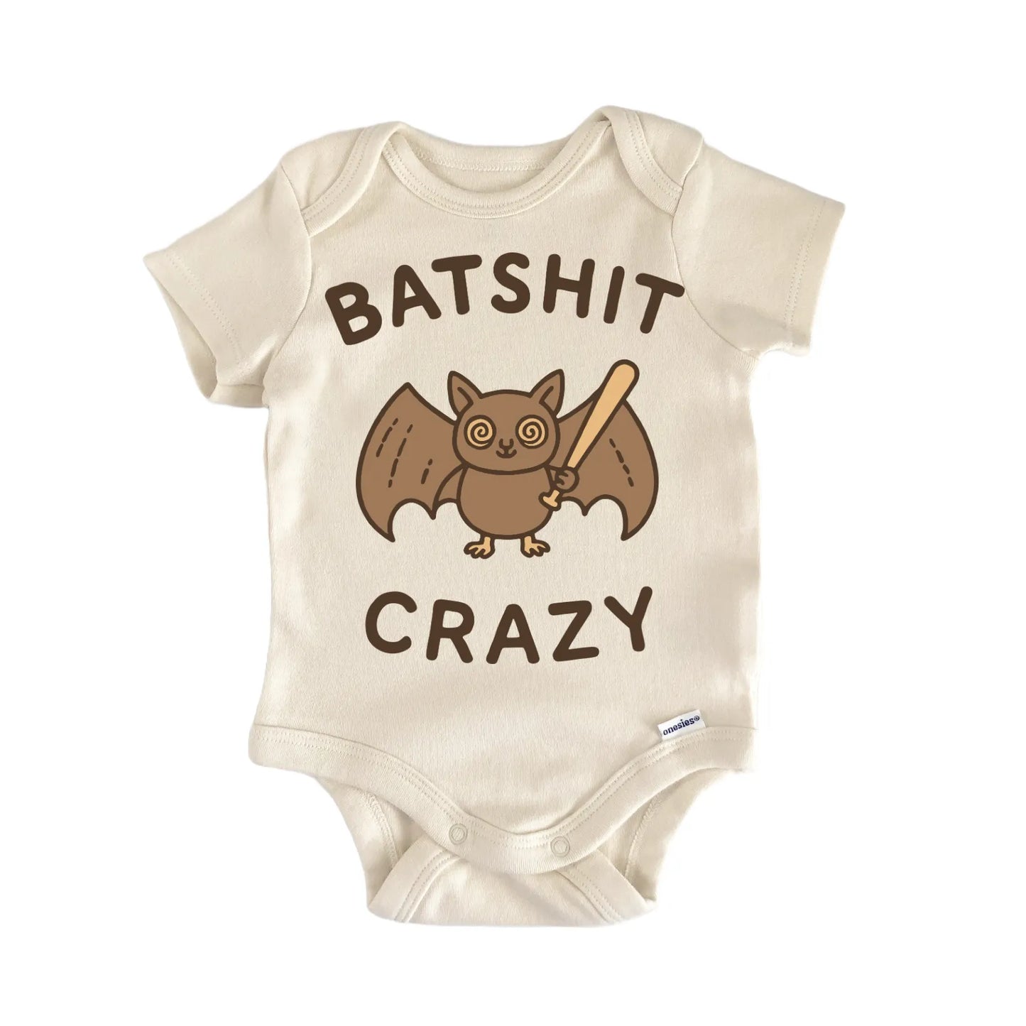 Batshit Crazy Bat Newborn Baby Onesie® Onesie®