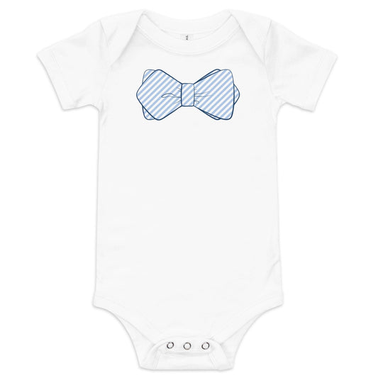 Blue Bowtie Onesie