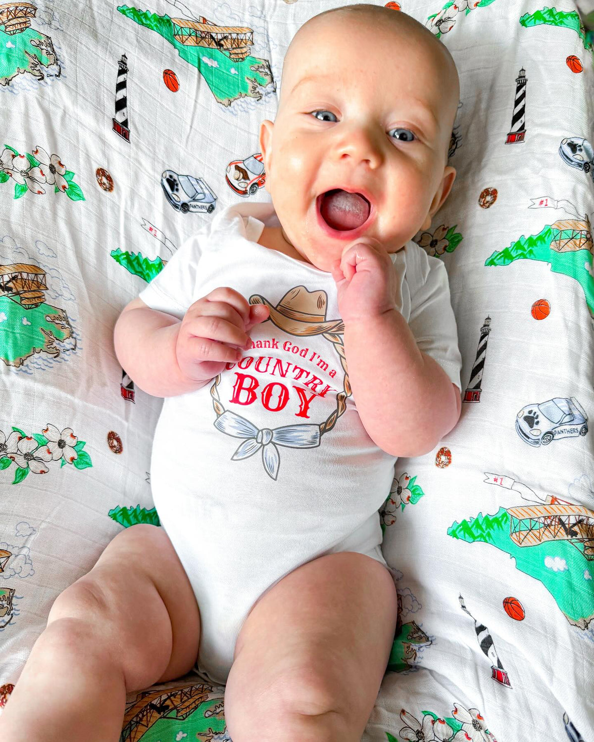 Country Boy Onesie